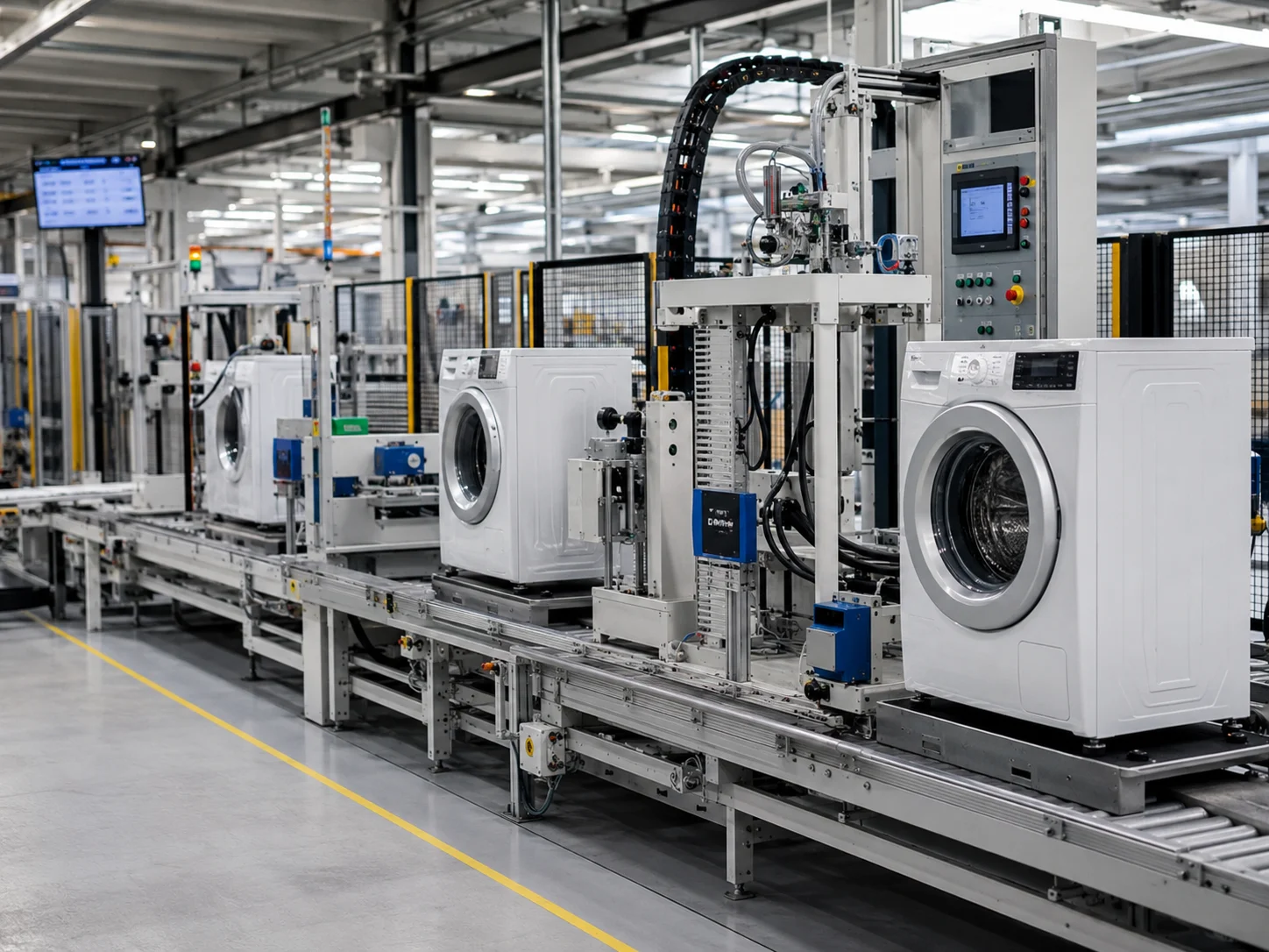Automazione industriale settore elettrodomestici